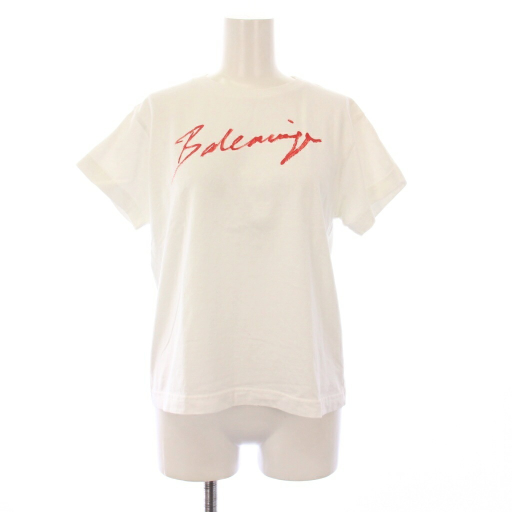 楽天市場】BALENCIAGA バレンシアガ Tシャツ ホワイト 白 サイズ