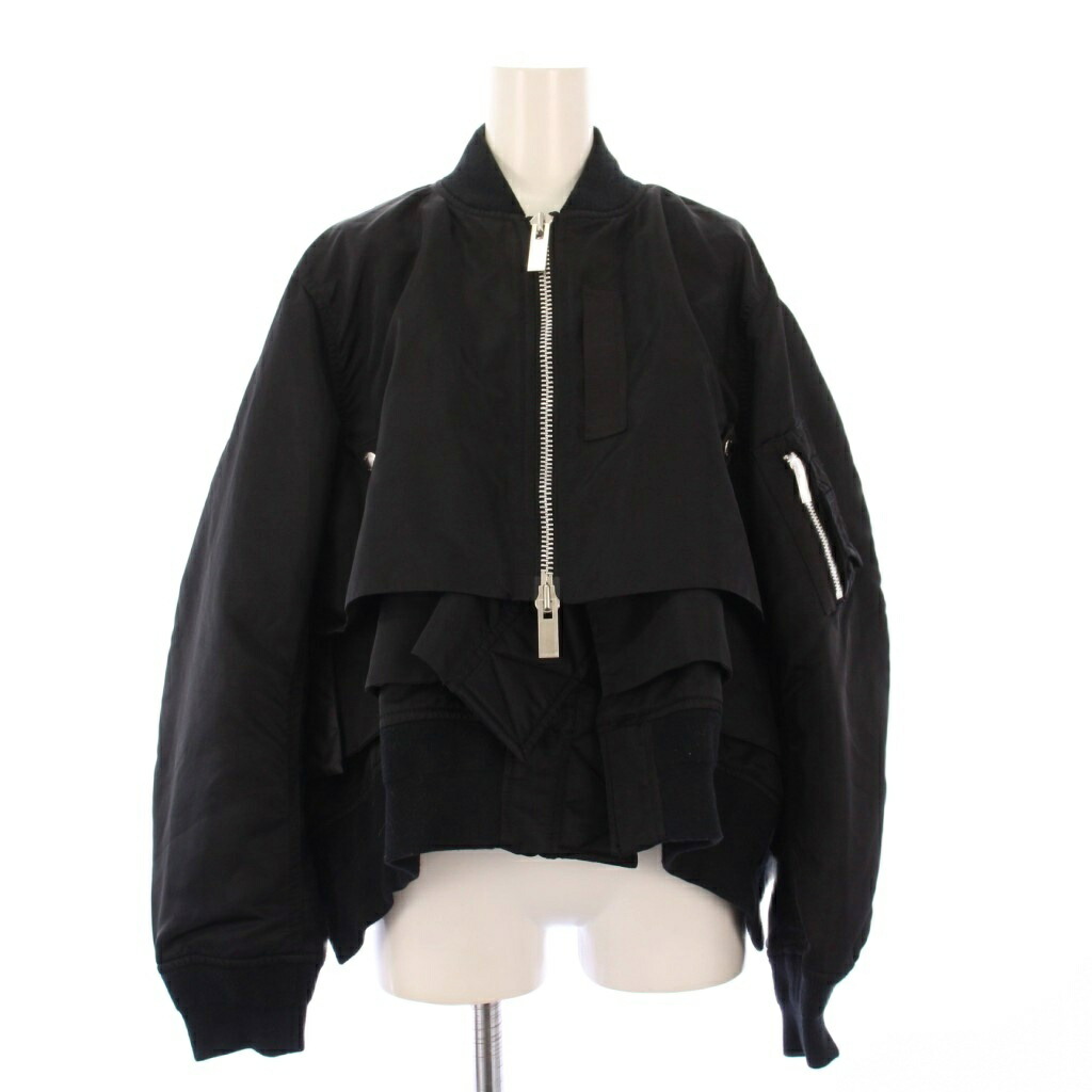 楽天市場】Sacai サカイ ブルゾン サイズ:1 23AW フェイク