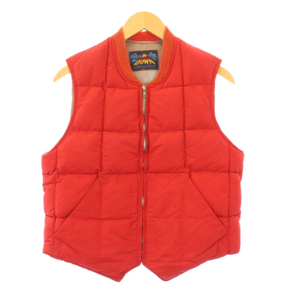 60s VINTAGE Eddie Bauer ペンキ ジップ ダウン ベスト 60s EDDIE BAUER DOWN VEST SIZE 38 GOOD COND | ビンテージ