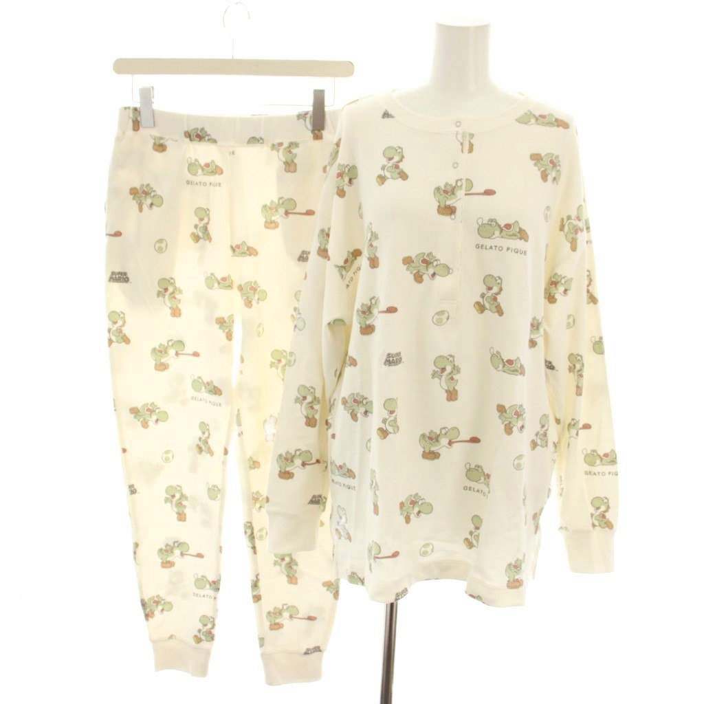 楽天市場】ジェラートピケ ヨッシー ジェラピケ スーパーマリオ