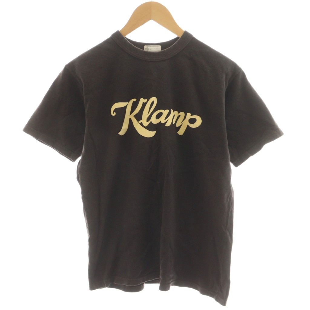 【中古】リミテッドエディション LIMITED EDITION POWER WEAR Tシャツ カットソー 半袖 M 茶 ブラウン ロゴ /AN22 メンズ 【ベクトル 古着】 251015