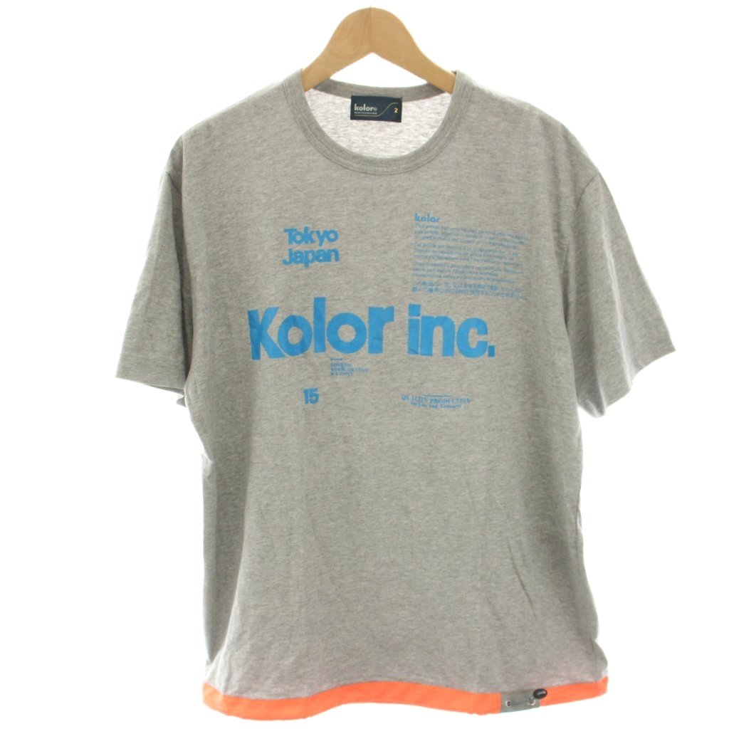楽天市場】【中古】カラー kolor サンプル品 22SS 少女漫画Tシャツ