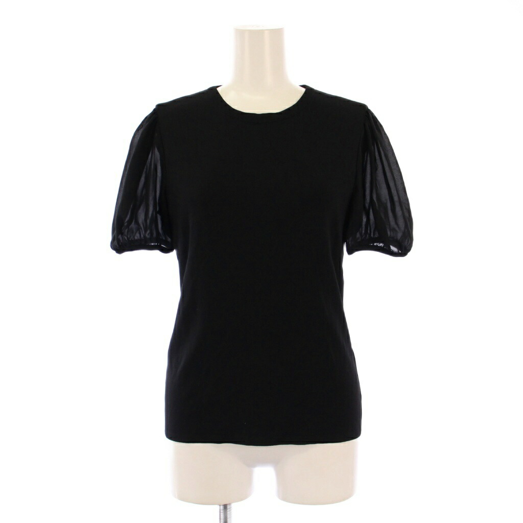 楽天市場】【フォクシー】Foxey 襟付き 半袖 ニット トップス 36845