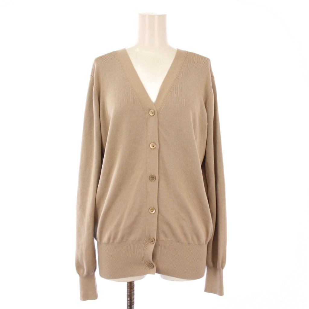 ★極美★Deuxieme Classe |vニットカーディガン シルク混 ROPE' PICNIC カーディガン シルク混Vネック金ボタンニット
