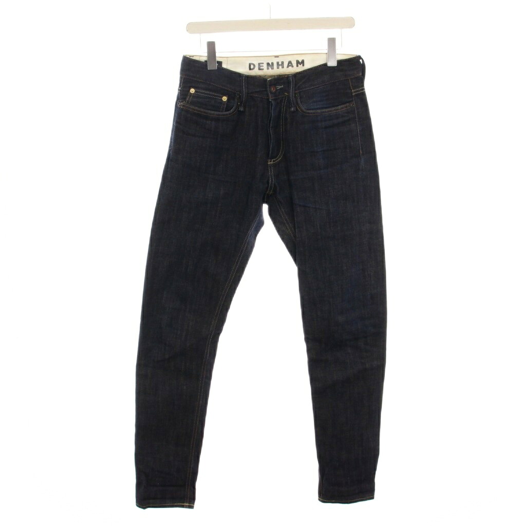 【中古】デンハム DENHAM RAZOR SLIM FIT デニムパンツ ジーンズ W29 紺 ネイビー 27160-9-11012 /YM メンズ 【ベクトル 古着】 251024