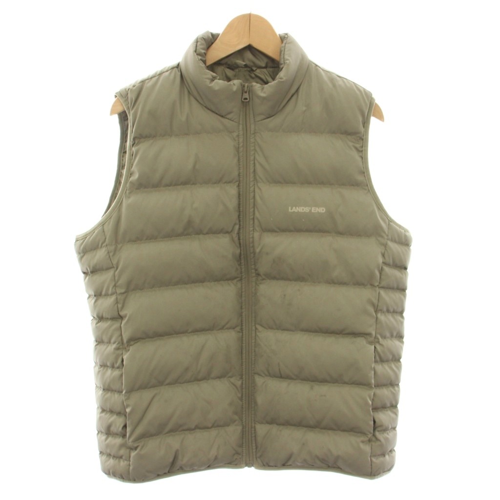 楽天市場】【中古品】【メンズ】 LAND'S END 95694 DOWN VEST ランズ