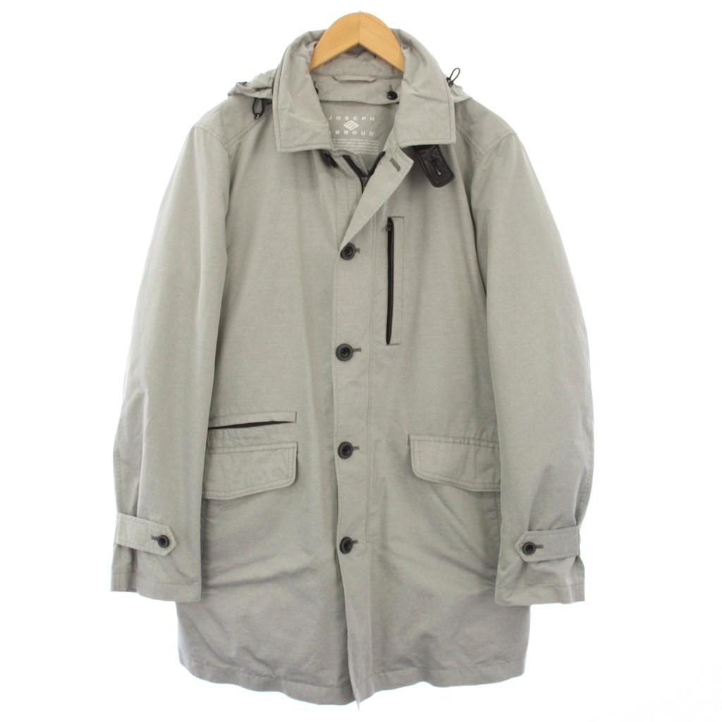 【中古】ジョセフアブード JOSEPH ABBOUD コート ダウンライナー付き L グレー CCJLHW0417 /TK メンズ 【ベクトル 古着】 251117