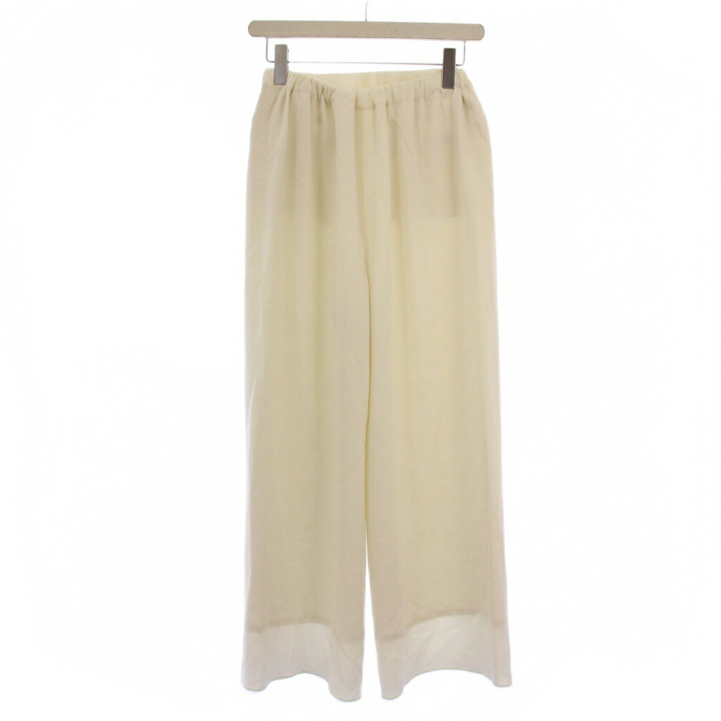 【中古】チエコプラス CHIEKO+ ワイドパンツ 36 ホワイト CH24SS-PT02 /BM レディース 【ベクトル 古着】 251113