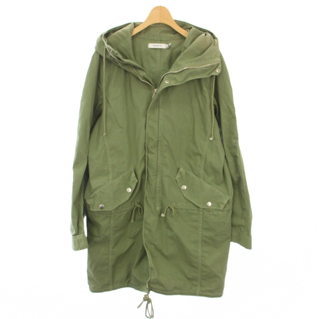 【中古】ノンネイティブ nonnative 14SS ミリタリーコート モッズコート 1 カーキ NN-J2506 /TK メンズ 【ベクトル 古着】 251128