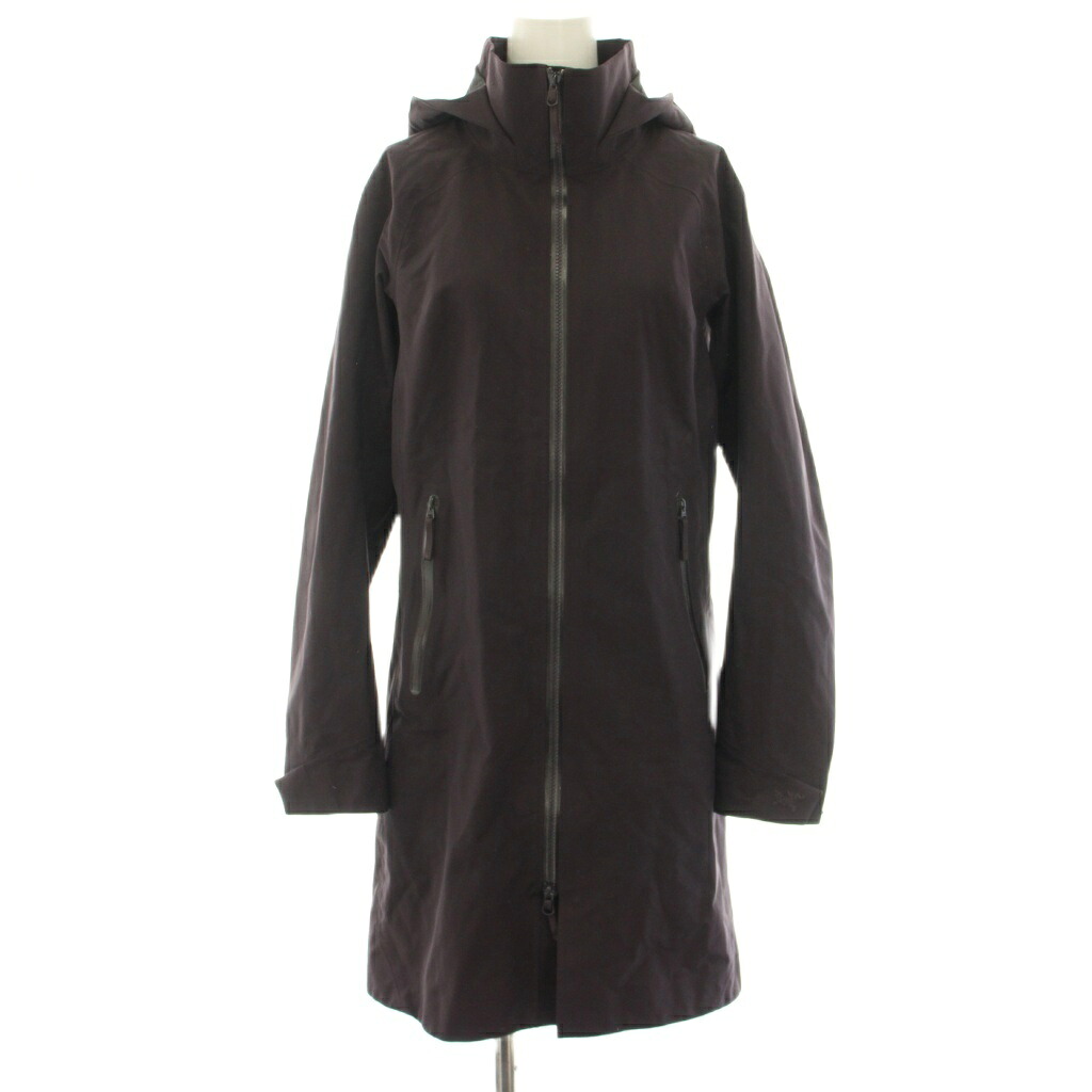 【中古】アークテリクス ARC'TERYX ミスタヤコート MISTAYA COAT アウター ミドル フード GORE-TEX S 紫 パープル 24098 /YT レディース 【ベクトル 古着】 251208