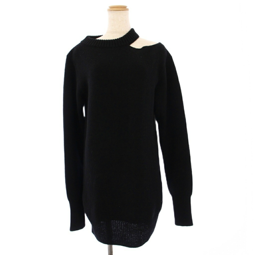 楽天市場】Sacai サカイ ニット セーター ウール ブラック 黒 2(M