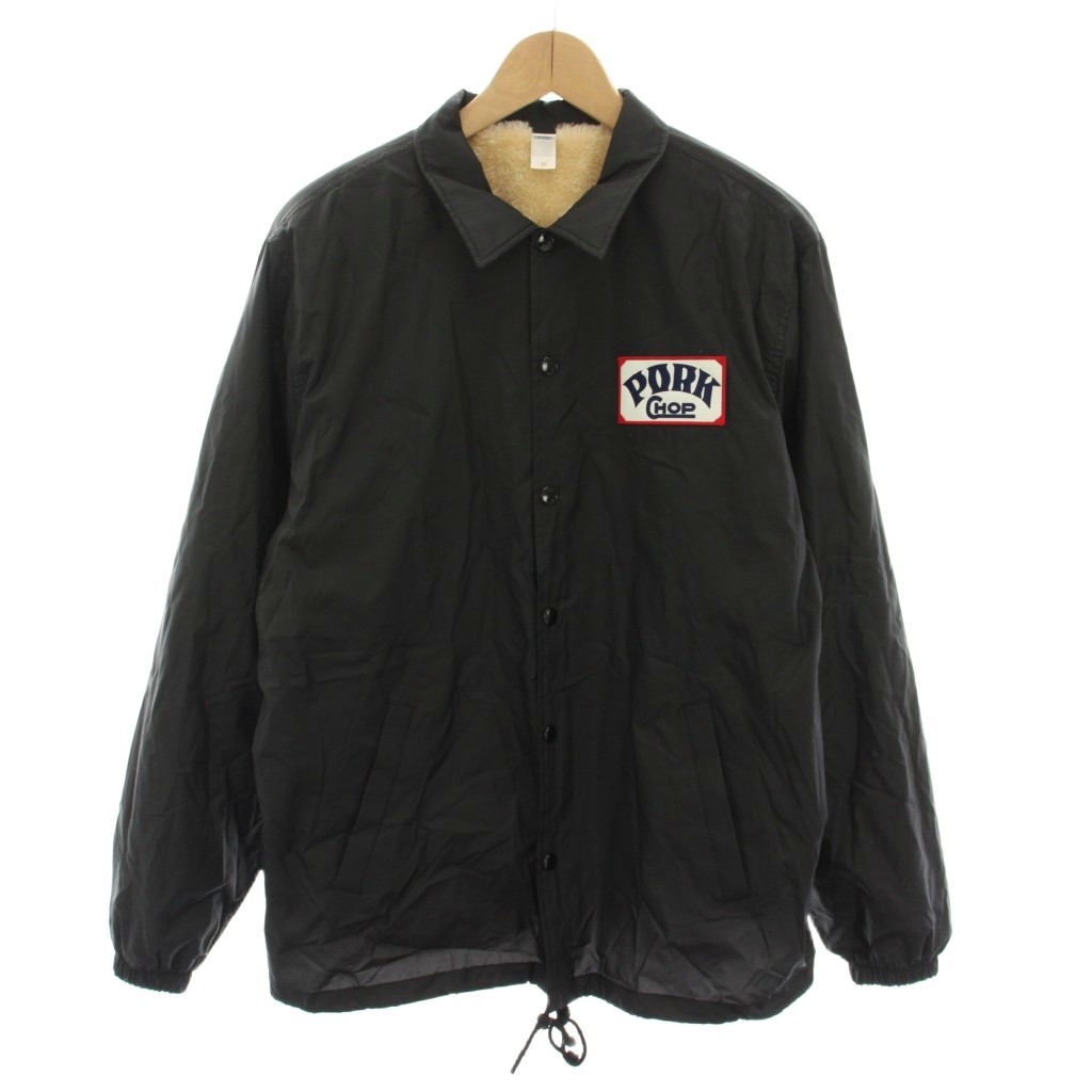 初期型 PORKCHOP BOA CORCHJACKET コーチジャケット M 楽天市場】M【PORKCHOP BOA COACH JKT (KHAKI) ポークチョップ ボア