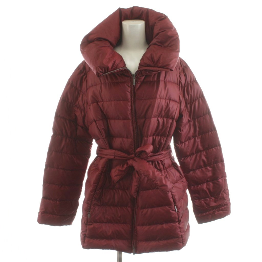 【中古】マックスマーラ 土日伝達ルート MAX MARA WEEKEND LINE 落ち込む厚地の外套 真っただ中丈 アウター 46 赤 赤いこと 54862223070 /AN24 レディース 【ベクター 古着】 260106