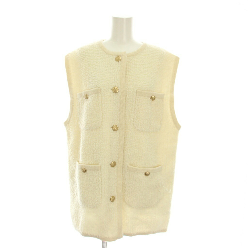 楽天市場】ADAWAS アダワス Bshop 別注 ベスト オフホワイト サイズ