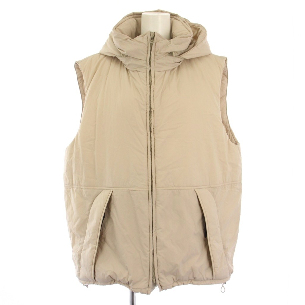 【中古】ミューズ ドゥーズィエム クラス MUSE de Deuxieme Classe × ワイルドシングス WILD THINGS 中綿ベスト ジャケット ジップアップ フード F ベージュ 23020500412030 /BM レディース 【ベクトル 古着】 260128|ブランド古着の買取販売ベクトル