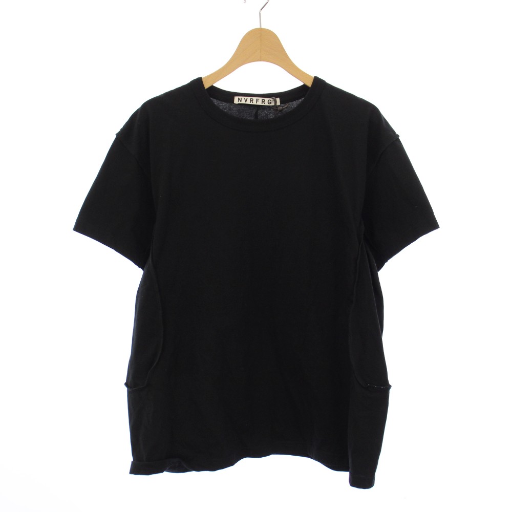 【中古】未使用品 ネヴァーフォーゲット NVRFRGT HALF SLEEVE T-SHIRT Tシャツ カットソー 半袖 2 黒 NF251T06 /KH メンズ 【ベクトル 古着】 260204