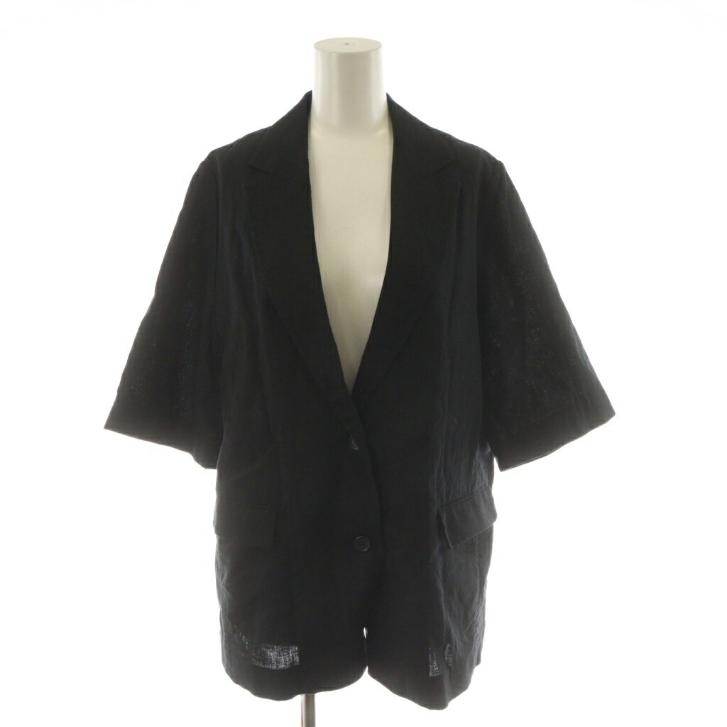 【中古】ジャーナルスタンダード レリューム JOURNAL STANDARD relume 25SS ハーフトレンチコート 38 紺 ネイビー 25020462601010 /AN74 レディース 【ベクトル 古着】 260213