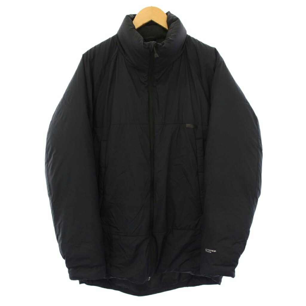 【中古】アライドフェザーアンドダウン ALLIED FEATHER DOWN COCOON DOWN COAT コクーンダウンジャケット ジップアップ L 紺 A4399-130CO02 /KH メンズ 【ベクトル 古着】 260214