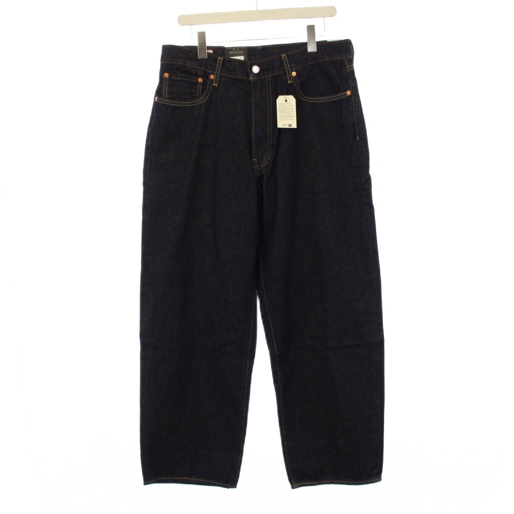 【中古】未使用品 リーバイス Levi's 578 BAGGY デニムパンツ ジーンズ ビッグE 紺 W33 L30 紺 /KH メンズ 【ベクトル 古着】 260214