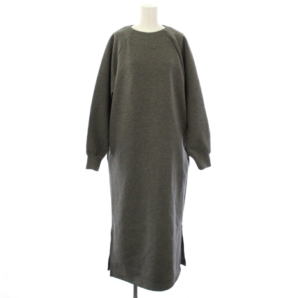 【中古】ステートオブマインド STATE OF MIND raglan sleeve op ワンピース ロング 長袖 S グレー 9252010399DGY /TK レディース 【ベクトル 古着】 260215