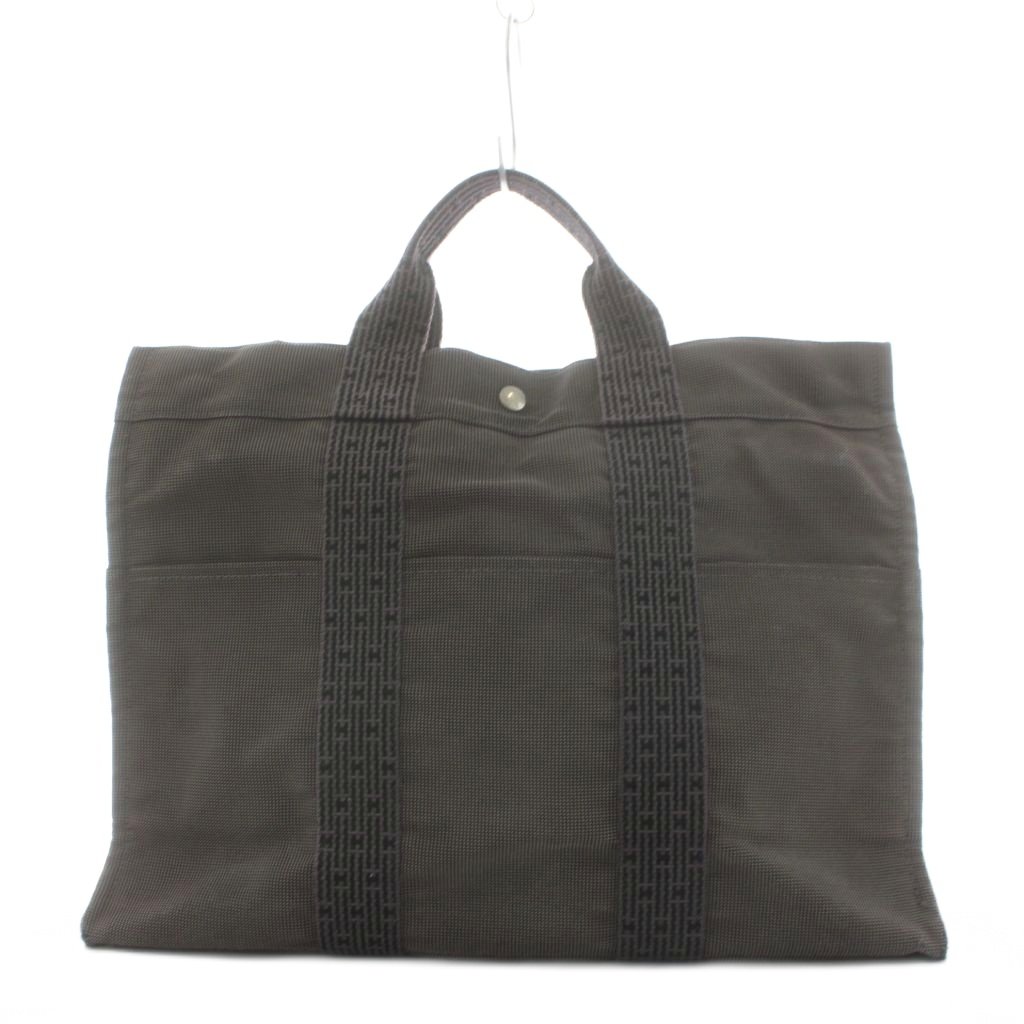 【中古】エルメス HERMES 叫び泣き伝達ルートMM ハンドバック トートバッグ 薄墨色 /AN57 ■OH レディース 【ベクター 古着】 260302