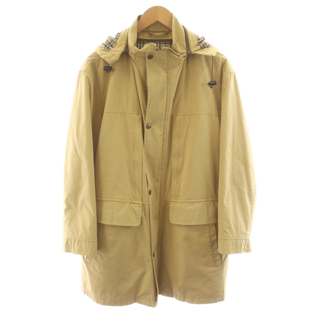 【中古】赤ちょうちんバリー 英国の首都 BURBERRY LONDON 上衣 ボンネット アウター ベージュ /AN28 メンズ 【ベクター 古着】 260225