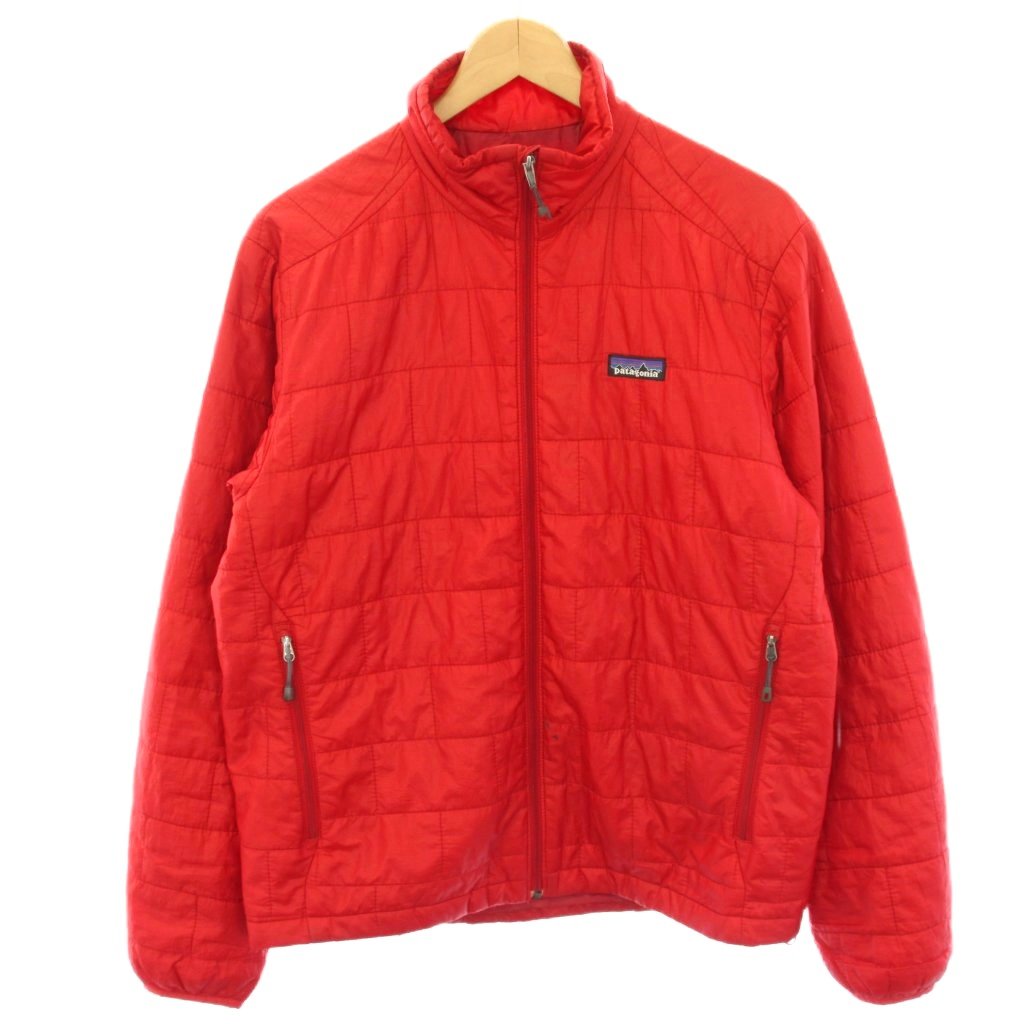 名品 パタゴニア パフジャケット レッド×オリーブ Mサイズ 【公式通販】