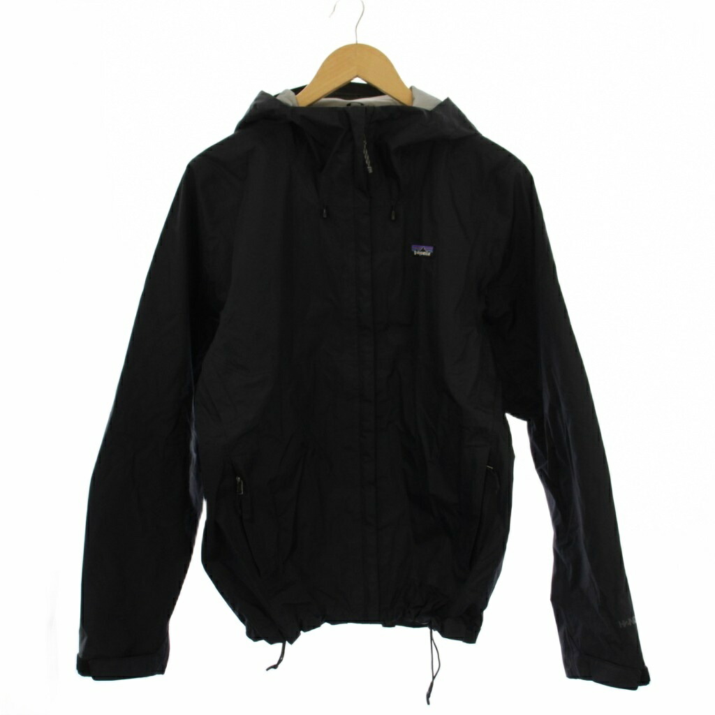 【中古】パタゴニア Patagonia トレントシェル 3L・レイン・ジャケット マウンテンパーカ ジップアップ ナイロン S ブラック 85240FA21 /BM メンズ 【ベクトル 古着】 260303