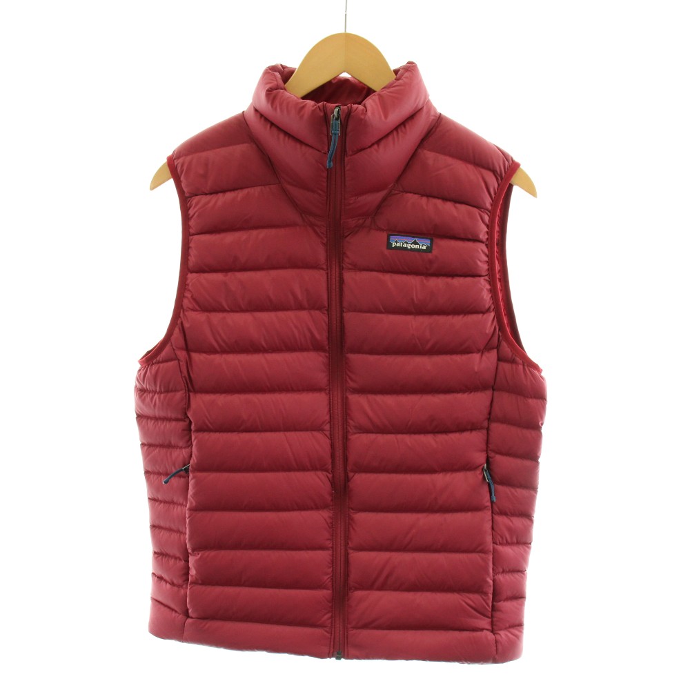 【中古】パタゴニア Patagonia ダウンセーターベスト DOWN SWEATER VEST ダウンベスト ナイロン アウター S 赤 レッド 84623 /AN30 メンズ 【ベクトル 古着】 260312