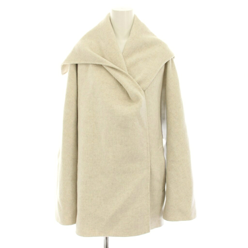 【中古】プラージュ Plage 24AW ハミルトン ドレープミドル DRAPE MIDDLE コート アウター 36 ベージュ 24020922805140 /YT レディース 【ベクトル 古着】 260306
