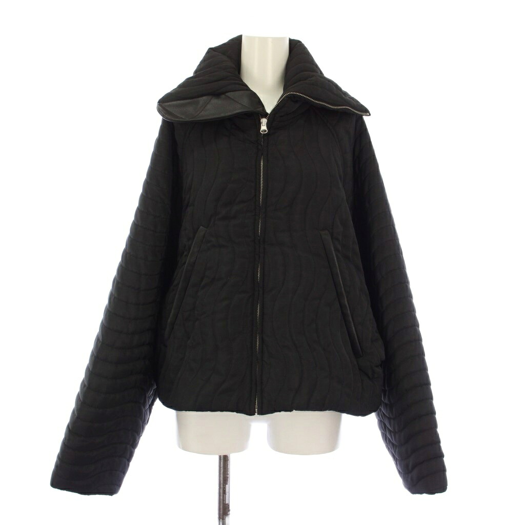 【中古】SALTPLUS ソルトプラス ジャケット 上着 黒 ブラック キルティング ジップアップ 長袖 /JP レディース 【ベクトル 古着】 260317｜ブランド古着の買取販売ベクトル