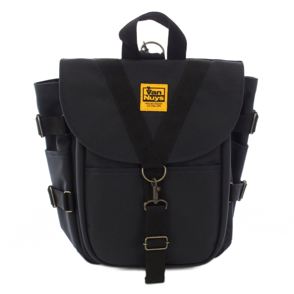 【中古】バンナイズ Van Nuys リュックサック デイパック 黒 /TK メンズ 【ベクトル 古着】 260319