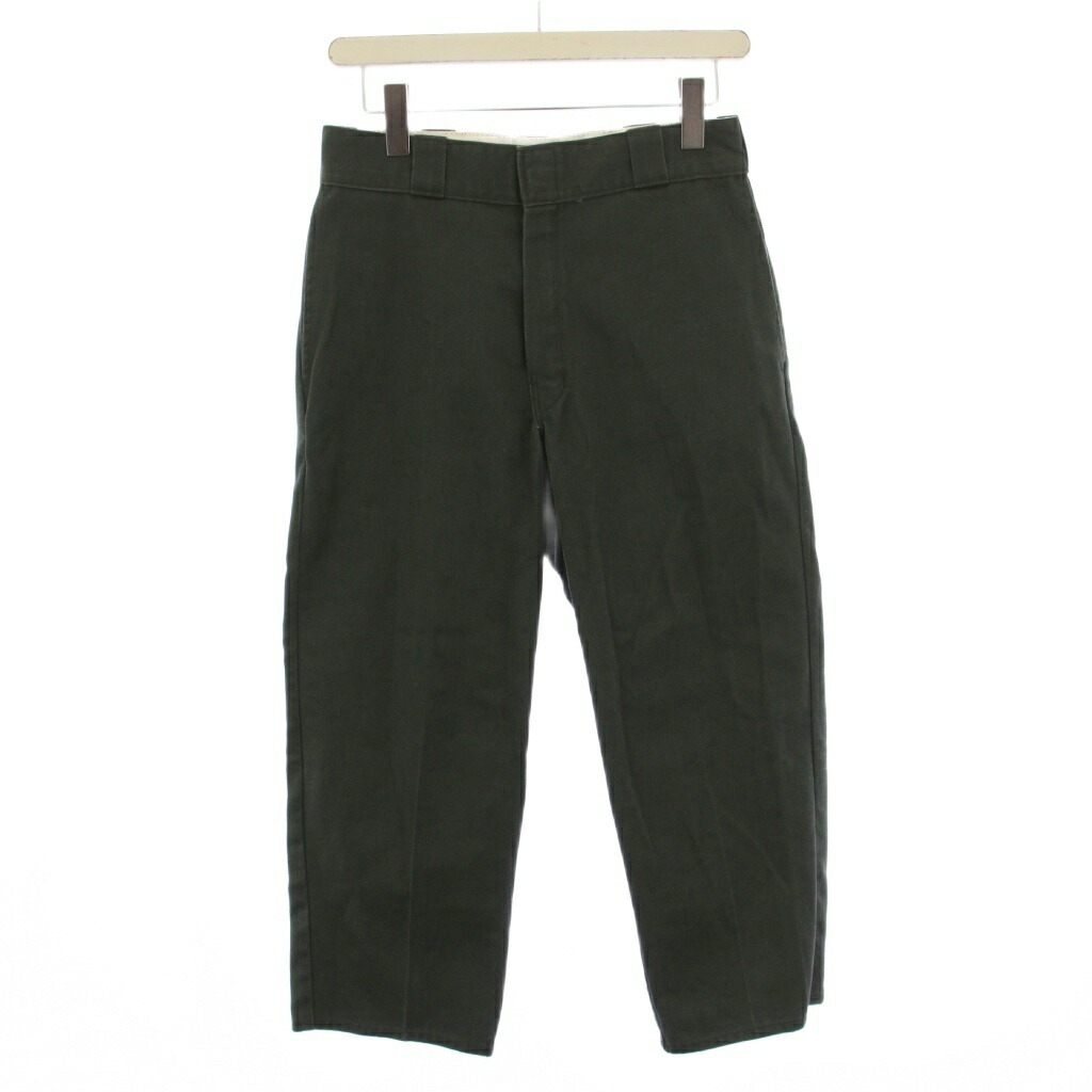 【中古】ベドウィン BEDWIN 10L DICKIES TC PANTS THUNDERS チノズボン下 ジップフライ 1 カーキ /BM メンズ 【ベクター 古着】 260311 メンズファッション-ズボン・パンツ