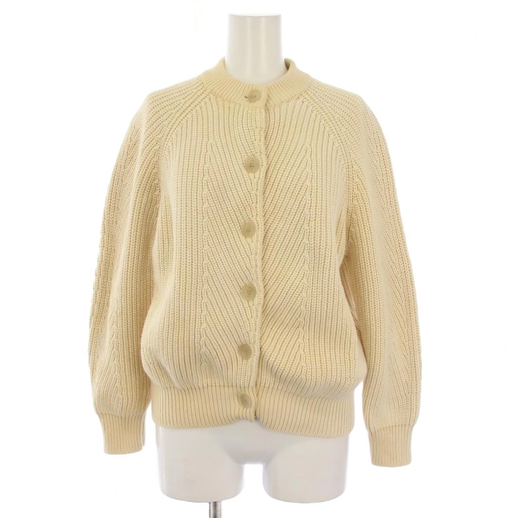 【中古】デミロバート・エドワード・リー DEMYLEE × RONHERMAN Jodie Organic Cotton Cardigan 編み物 ジレー 長袖 XS 象牙色 3610800223 /BM レディース 【ベクター 古着】 260317