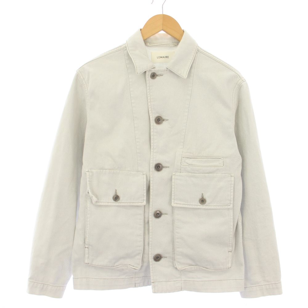 【中古】ルメール LEMAIRE BOXY JACKET ジージャン Gジャン デニムジャケット XXS 白 92-07-31-07006 /TK メンズ 【ベクトル 古着】 260320