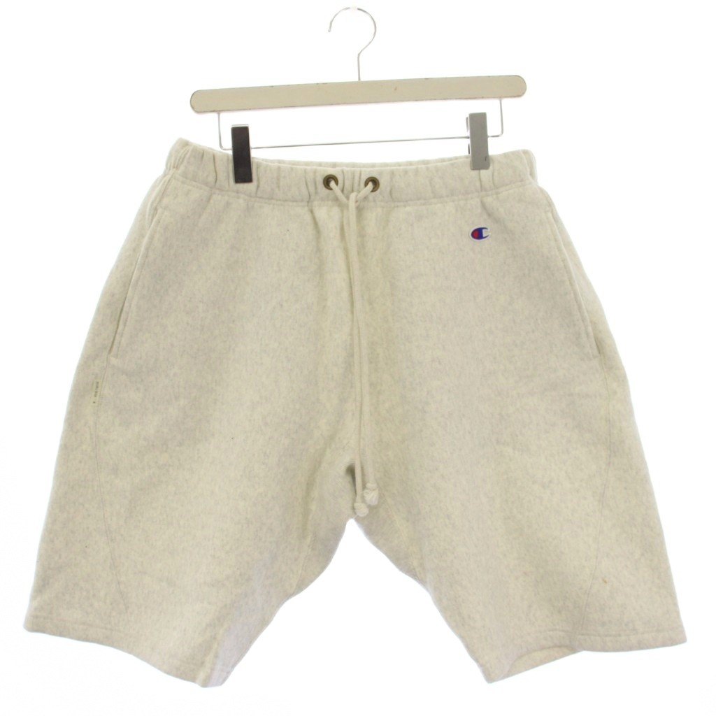 【中古】チャンピオン CHAMPION × N.HOOLYWOOD 24SS REVERSE WEAVE Shorts ショートパンツ M グレー C8-V503 /BM メンズ 【ベクトル 古着】 260317