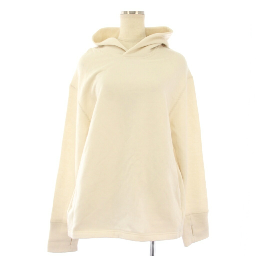 【中古】未当て嵌める品 ムーサ ドゥーズィエム 位置付け MUSE de Deuxieme Classe 25AW パーカー ティーシャツ 長袖 裏起毛 F 象牙色 25070500423030 /TK レディース 【ベクター 古着】 260320