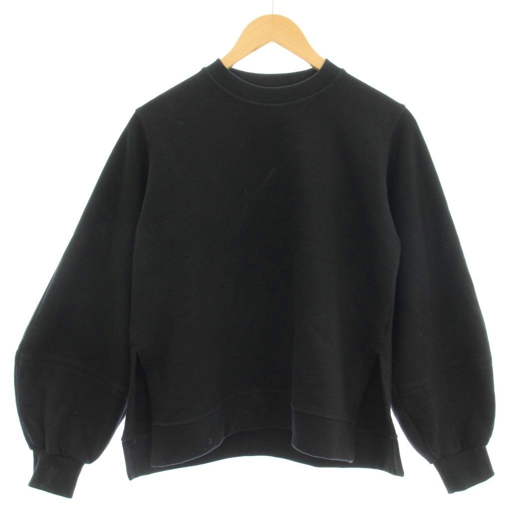 【中古】ガニー GANNI スウェット トレーナー パフスリーブ S 黒 ブラック 3532 /☆G レディース 【ベクトル 古着】 260319