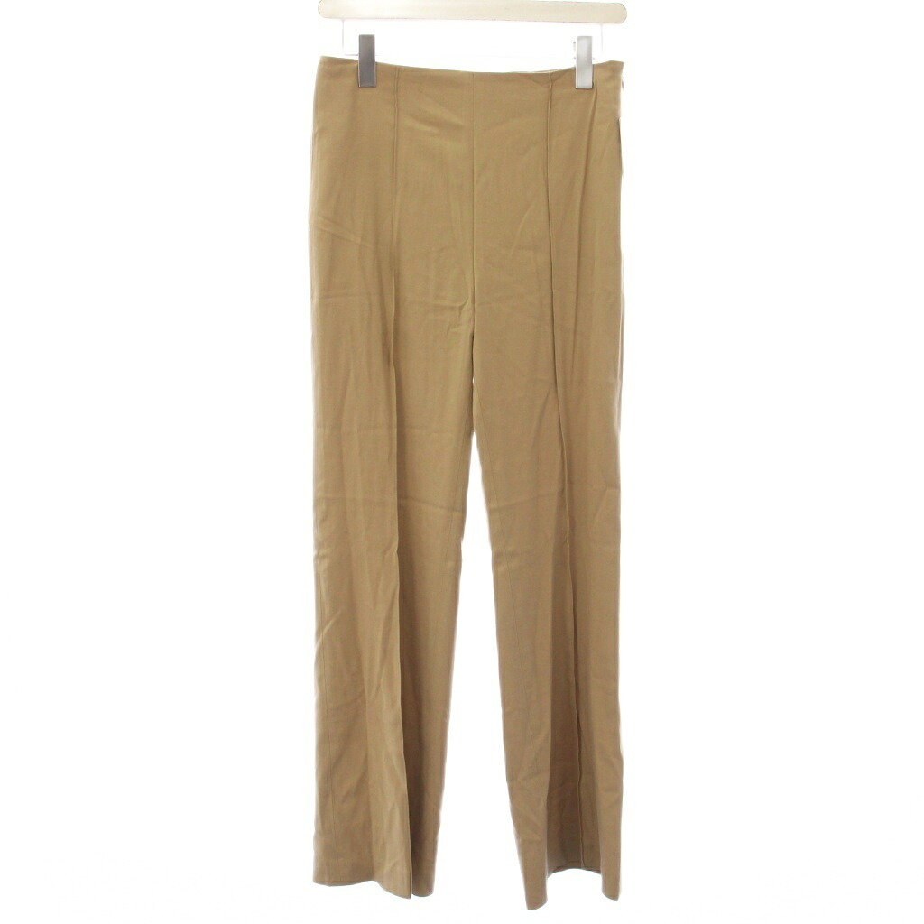 【中古】未使用品 ミューズ ドゥーズィエム クラス MUSE de Deuxieme Classe MODY ストレッチフレアパンツ スラックス 38 ベージュ 20030500403010 /TK レディース 【ベクトル 古着】 260320