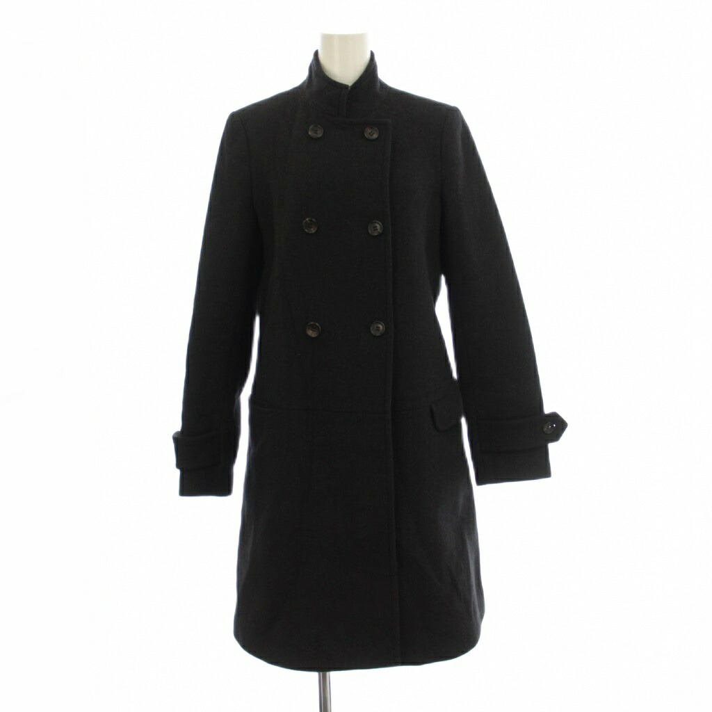 【中古】セオリーリュクス theory luxe コート ダブルボタン SWELL PEIKO グレー 38 /JP レディース 【ベクトル 古着】 260324