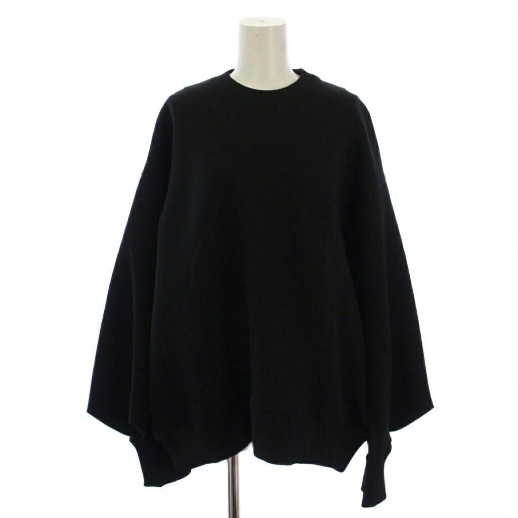 【中古】アンスリード UN3D. 25AW W TRAIANGLE TUCK TOP スウェット トレーナー プルオーバー 長袖 クルーネック 3 黒 522552701101-01 /BM レディース 【ベクトル 古着】 260328 8,330円