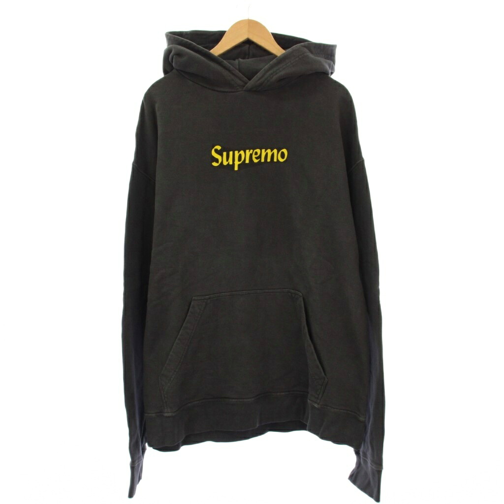 【中古】ルード RHUDE Supremoフーディー プルオーバーパーカー スウェット 長袖 L グレー /KH メンズ 【ベクトル 古着】 260405｜ブランド古着の買取販売ベクトル