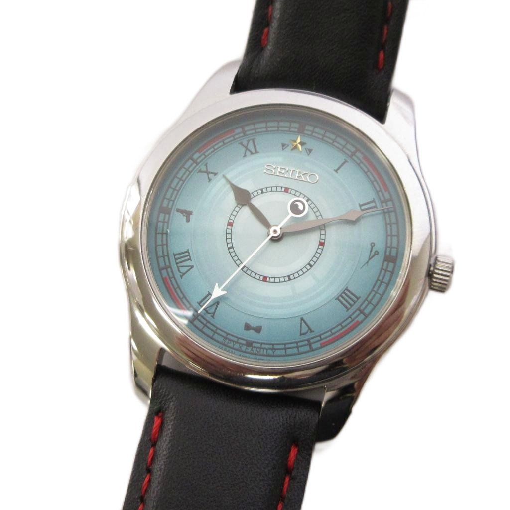 【中古】セイコー SEIKO SPY FAMILY ウオッチ 石英 青 青碧 黒 黒いこと 7N01-HDX0 /TK メンズ 【ベクター 古着】 260528