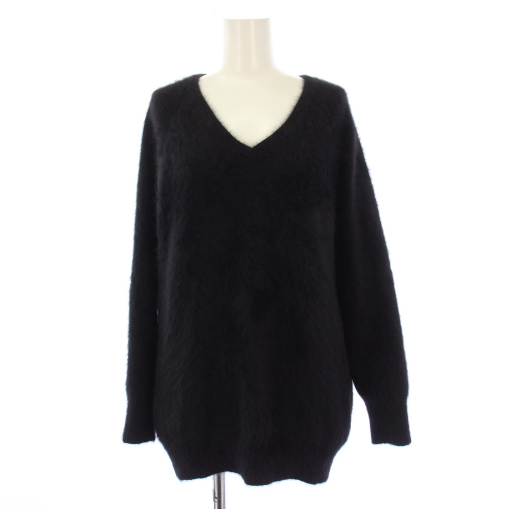 【中古】アナイ ANAYI ニット セーター カシミヤ混 Vネック 長袖 36 黒 ブラック 10228-16-140-95-360 /TK レディース 【ベクトル 古着】 260409｜ブランド古着の買取販売ベクトル