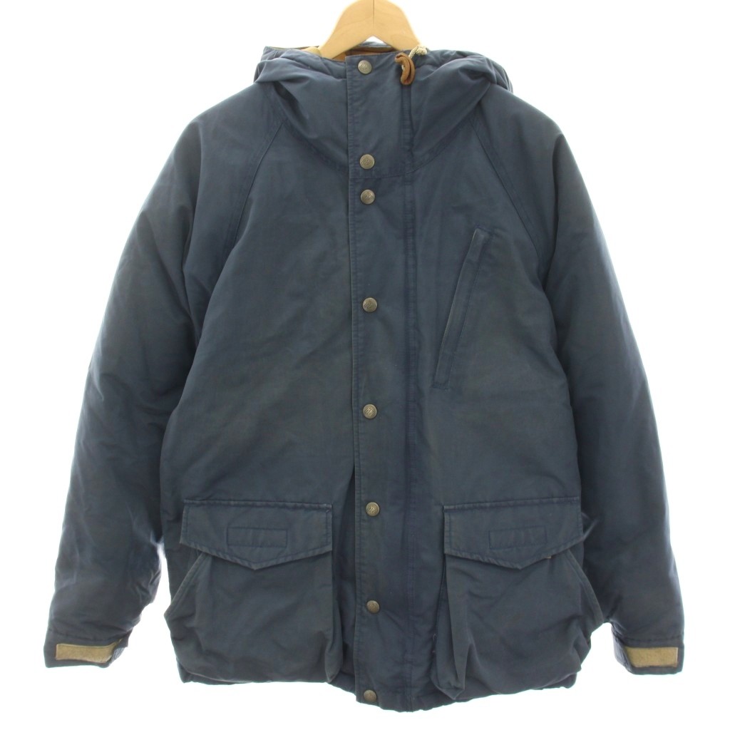 【中古】マウントレイニアデザイン MT.RAINIER DESIGN ダウンジャケット ジップアップ M 青 ブルー 700030680 /HN メンズ 【ベクトル 古着】 260409