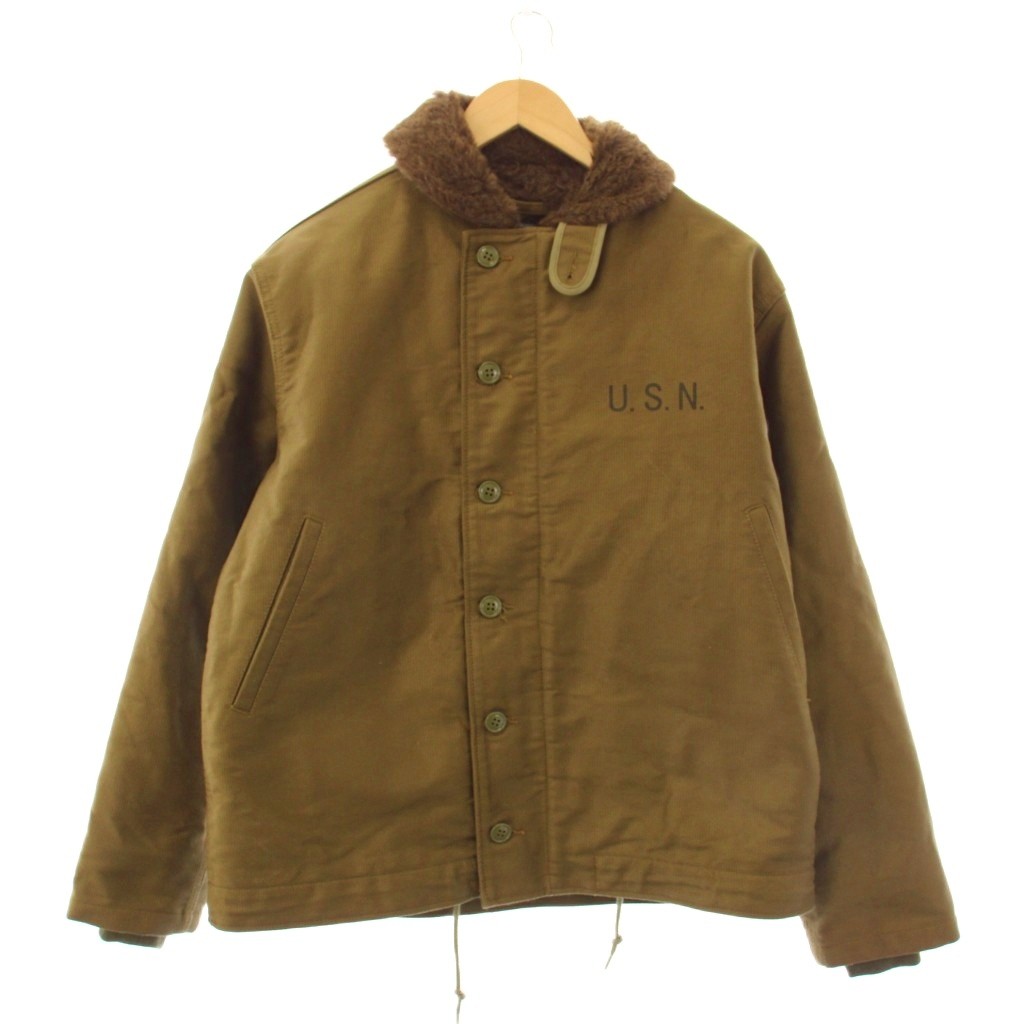 【中古】ワイパー WAIPER U.S.NAVY N-1 デッキジャケット ピケ ミリタリー 40 カーキ 25WP119 /KH メンズ 【ベクトル 古着】 260412｜ブランド古着の買取販売ベクトル 41,535円