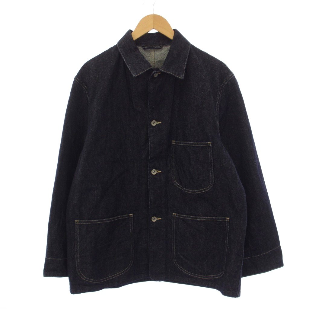 【中古】ブラームス BLURHMS Gジャン ジージャン ジーンズ上衣 2 インディゴ bROOTS24FBY02-IND /BM メンズ 【ベクター 古着】 260415