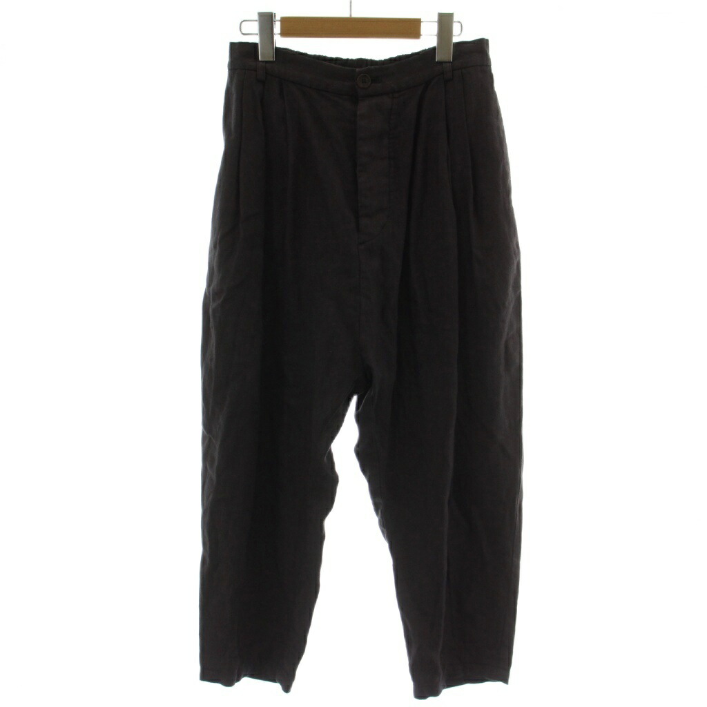 【中古】イクナ/スズキタカユキ ikkuna / suzuki takayuki 22AW パンツ スラックス 1 チャコールグレー 長ズボン 無地 223011P  /GG レディース 【ベクトル 古着】 260417
