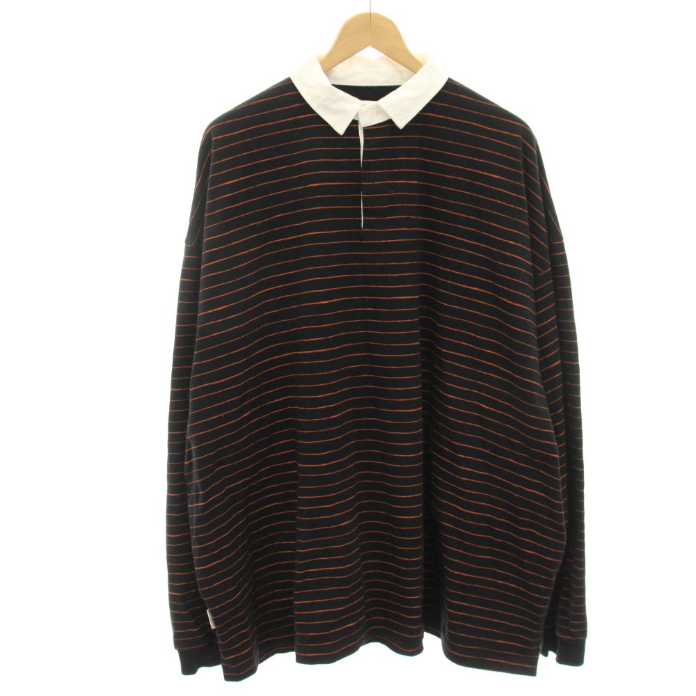【中古】エスエフシー S.F.C スポーツシャツ カットソー 長袖 間借り人 XXXXL 黒 黒いこと /HN メンズ 【ベクター 古着】 260423