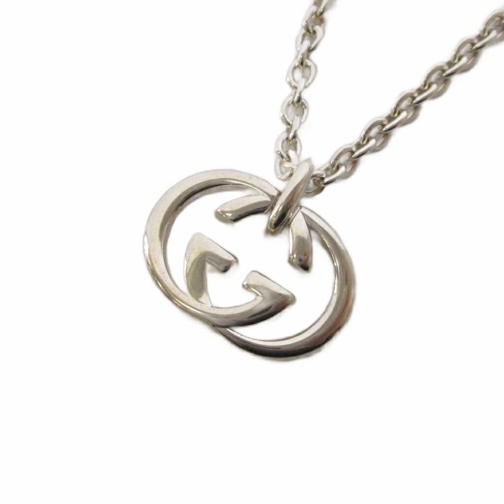 【中古】グッチ GUCCI インターロッキングG首飾り シャンデリヤ 925 しろがね色 /TK ■OH メンズ レディース 【ベクター 古着】 260514